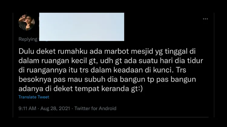 Pengalaman Horor Dipindah Saat Tidur dari Warganet ini Dijamin Bikin Terheran-heran. Kok Bisa? 12