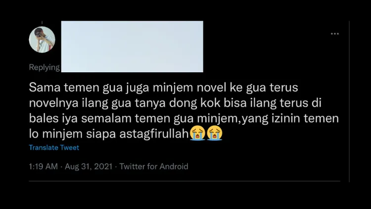 9+ Cerita Warganet ini Buktikan Kalau Mau Pinjami Barang ke Temen itu Bisa Jadi Persoalan Rumit 11
