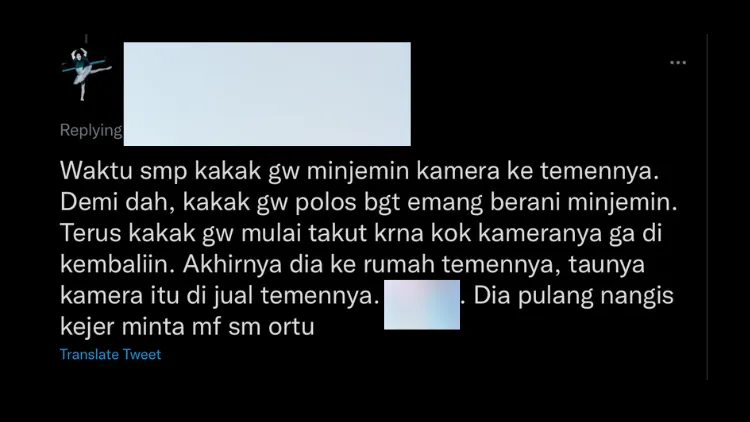 9+ Cerita Warganet ini Buktikan Kalau Mau Pinjami Barang ke Temen itu Bisa Jadi Persoalan Rumit 15