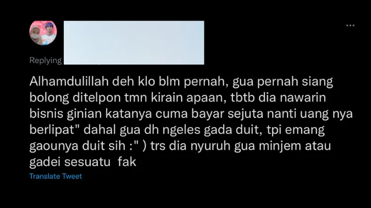 Sekali Seumur Hidup, Pasti Kamu Pernah Kena Jebakan MLM dari Teman Kayak Warganet ini. Apes! 19