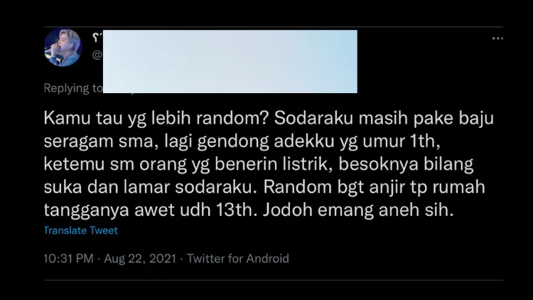 Cerita Warganet Ketemu Jodoh. Bukti Rencana Tuhan Berjalan Lucu~ 18