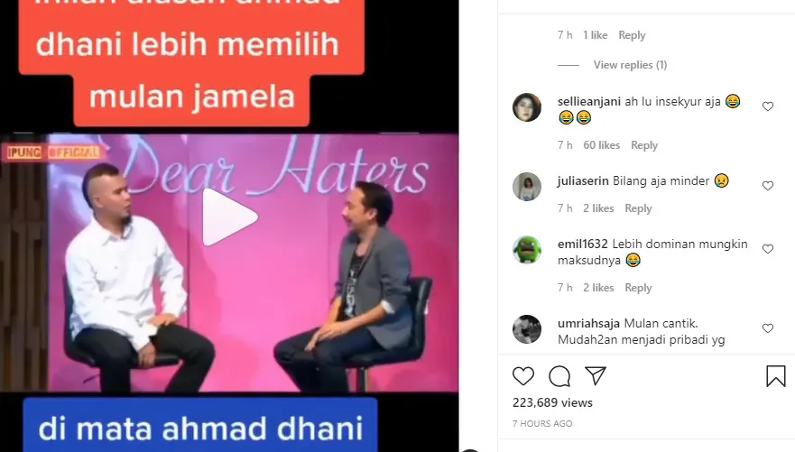 Sebut Maia Estianty Terlalu Mandiri seperti Laki-Laki, Warganet ke Ahmad Dhani: Minder! 2