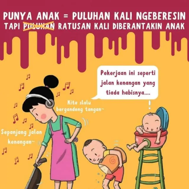 11 Gambar ini Buktikan Bahwa Jadi Ibu Rumah Tangga itu Pekerjaan Pendekar. Terima Kasih, Ibu! 12