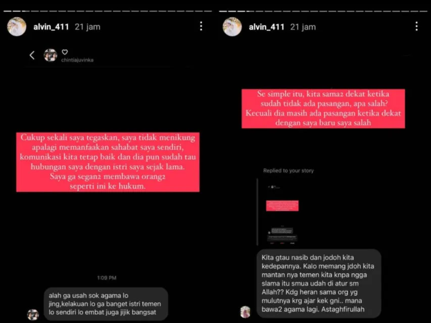 Nikahi Mantan Istri dari Sahabatnya, Alvin Faiz Bantah Tuduhan Publik: Saya Tidak Menikung 4