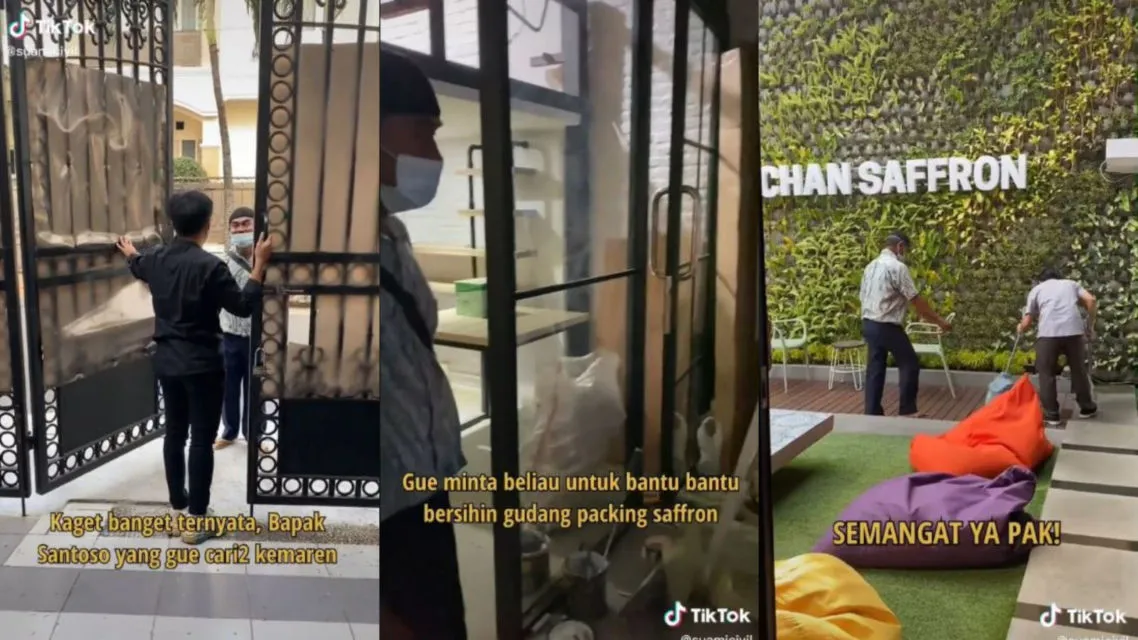 Akhirnya Pekerjakan Bapak yang Pernah Minta Nasi