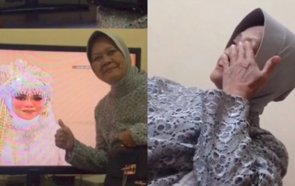 10 Aksi Fans Tonton Acara Pernikahan Lesty Kejora dan Rizky Billar. Bak Kondangan Beneran! 13