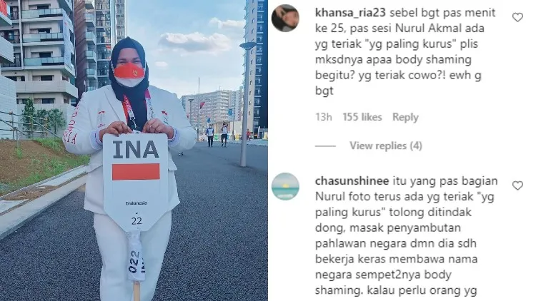 Baru Tiba di Indonesia, Atlet Angkat Berat Nurul Akmal Malah Dapat Body Shaming. Sungguh Tak Pantas 3