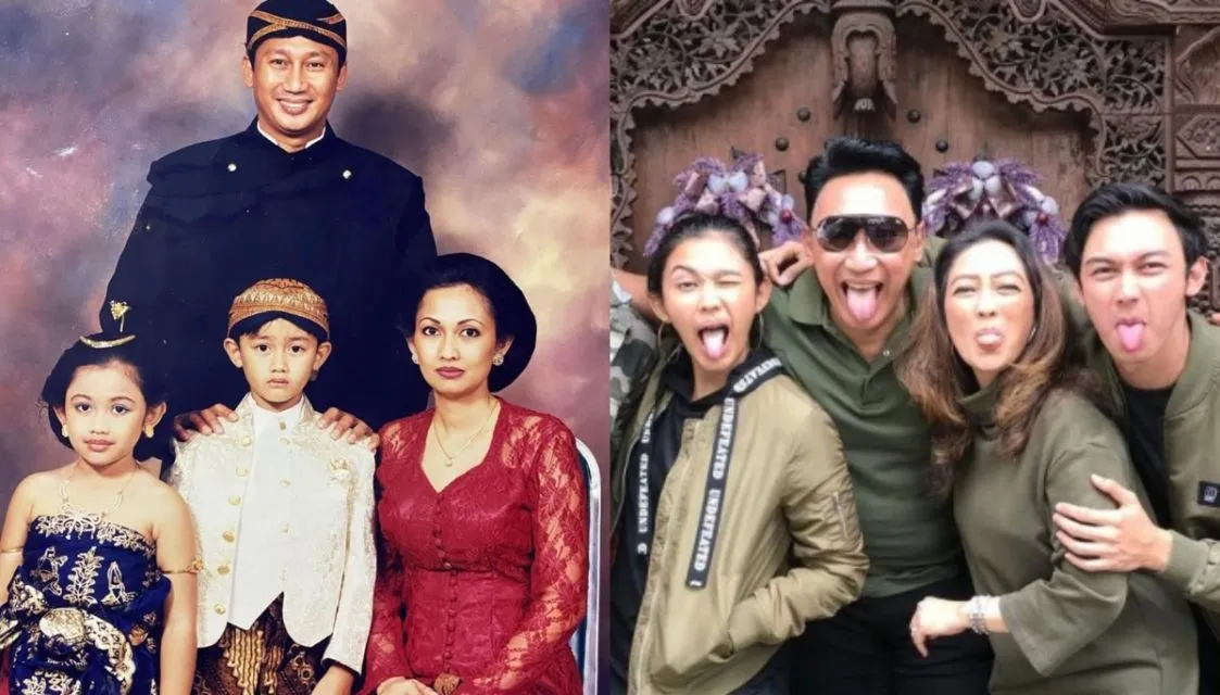 10 Foto Keluarga Artis Dulu dan Sekarang. Bisa Ditiru untuk Kenang-kenangan 16