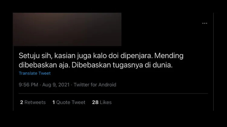 Hukuman Terbaik buat Koruptor Bansos yang Minta Dibebaskan Menurut Warganet. Ngeselin Memang! 13