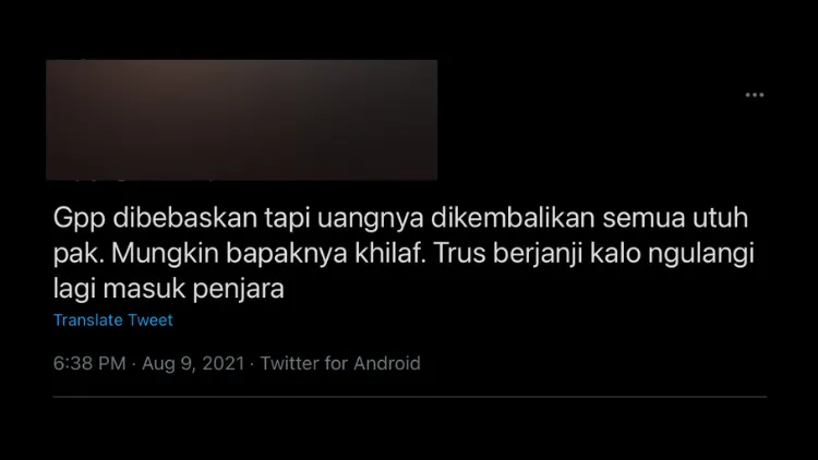 Hukuman Terbaik buat Koruptor Bansos yang Minta Dibebaskan Menurut Warganet. Ngeselin Memang! 22
