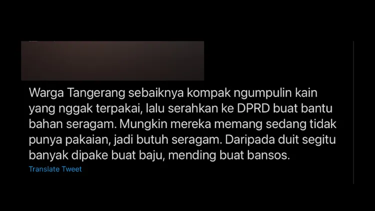 Kabar Anggaran Pakaian Dinas DPRD Tangerang Pakai Bahan Louis Vuitton, Pantas Warganet pada Marah~ 15