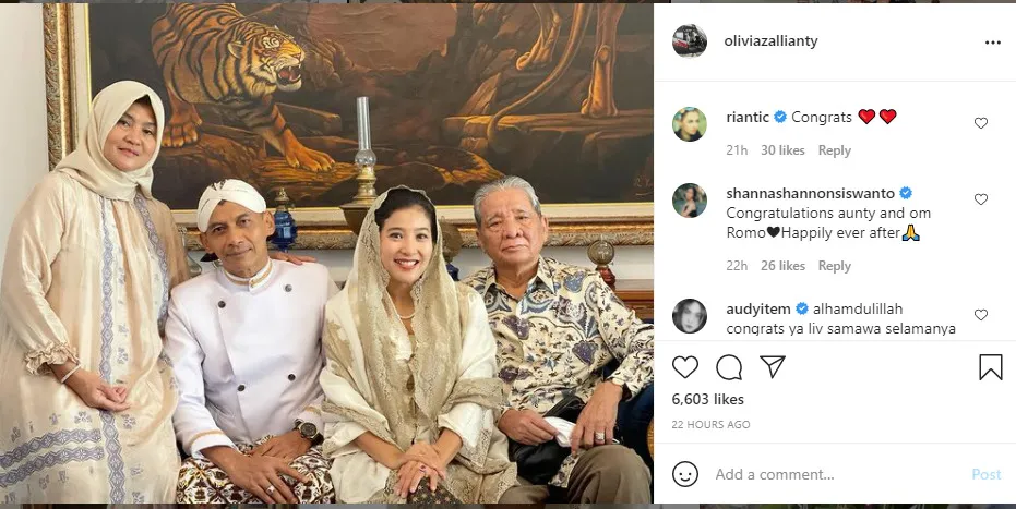 Tak Gelar Acara Resepsi Pernikahan, Olivia Zalianty Resmi Dipersunting oleh Ndaru Kusumo 2