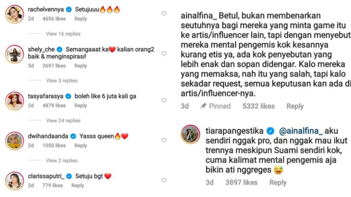 Tanggapi Tren Ikoy-ikoyan Suaminya, Tipang; Nggak Pro, Tapi Label Mental Pengemis Bikin Hati Nggreges 2