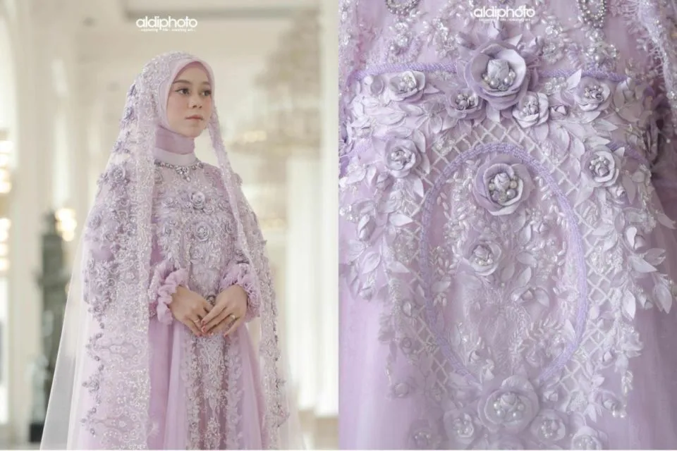 11 Detail Rangkaian Acara Pra Nikah Lesty Kejora dan Rizky Billar. Didominasi Warna Lembut! 16