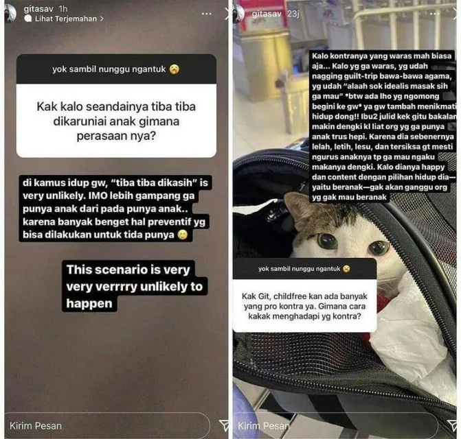 Punya Pilihan yang Berbeda, YouTuber Gita Savitri Ungkap Alasan Tak Ingin Punya Anak 3