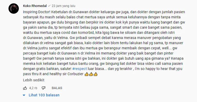 Kerap Pakai Dana Pribadi Demi Selamatkan Pasien, dr. Gunawan: Saya Jadi Dokter Bukan untuk Cari Uang 4