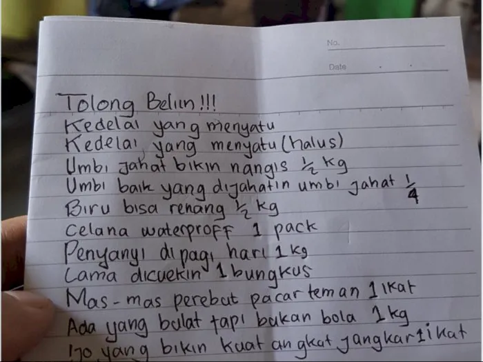 Pesan Penting Untuk Cowok Saat Disuruh Pasangannya Belanja ke Warung. Tenang, Jangan Panik! 6