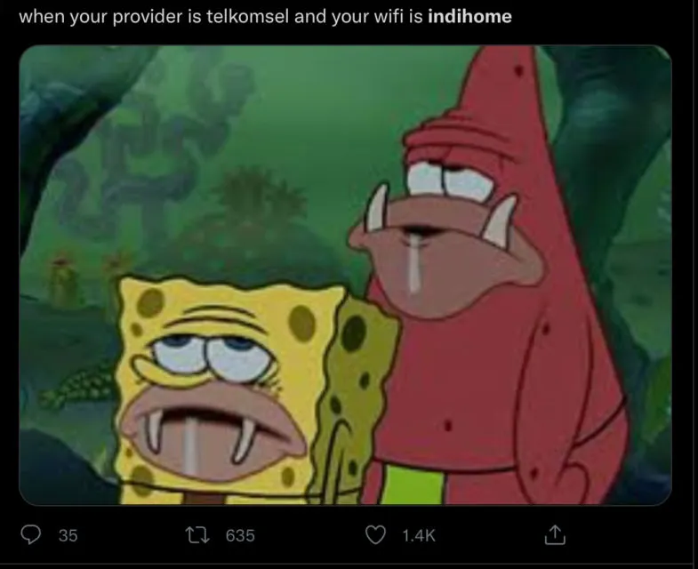 Meme Terbaik Merespon Internet Apocalypse di Indonesia. Semoga Nggak Keseringan Begini~ 16