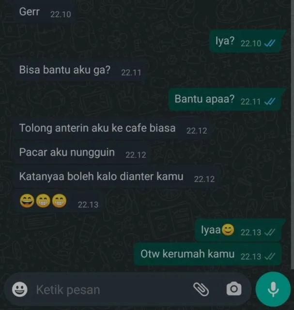 9 Pengalaman 'Ngebadut' Orang-Orang yang Cintanya Bertepuk Sebelah Tangan. Kasihan tapi Kocak Juga 10