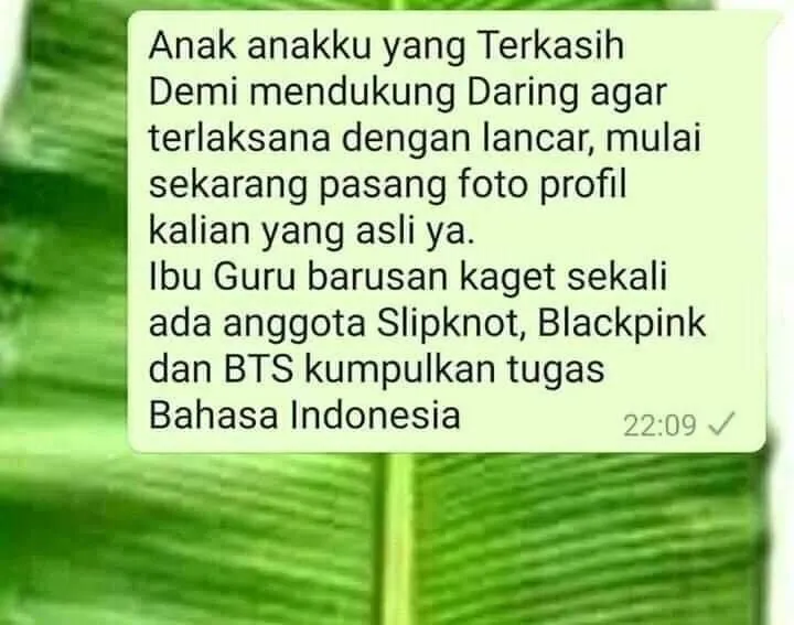 Tatap Muka Tak Kunjung Terlaksana, Drama Sekolah Daring Semakin Ada-Ada Aja. Semua Harus Sabar~ 12