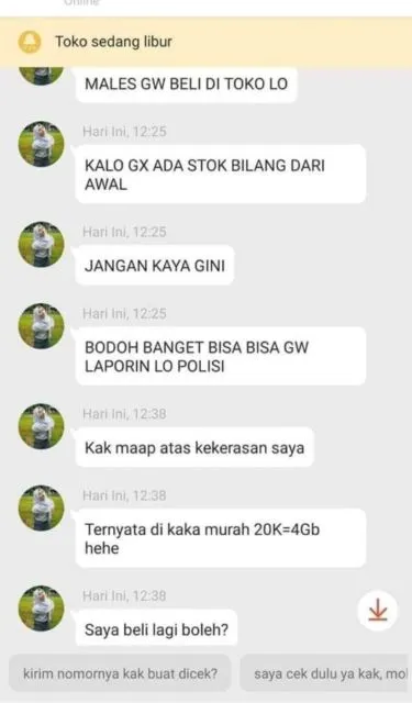 11 Bukti Bahwa Kesabaran Separuh Populasi Manusia di Bumi Ada pada Admin Online Shop 13