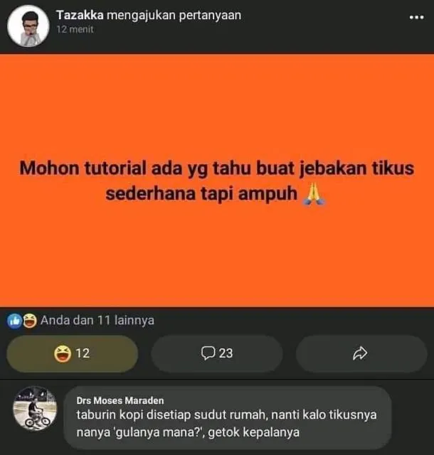 Inilah yang Akan Terjadi Ketika Kamu Minta Saran pada Warganet Facebook. Kocak Betul! 16