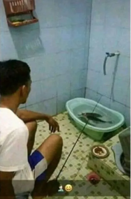 11 Bukti Bahwa Kamar Mandi Merupakan Tempat Paling Serbaguna. Dipakai Ngapain Aja Bisa! 16