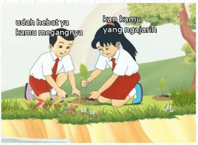 Beginilah Jadinya Kalau Gambar di Buku Pelajaran Anak SD Dibikin oleh Warganet. Ngaco Banget! 16