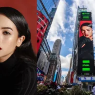 Kampanyekan Equal, Wajah Maudy Ayunda Terpampang di Times Square New York. Keren!