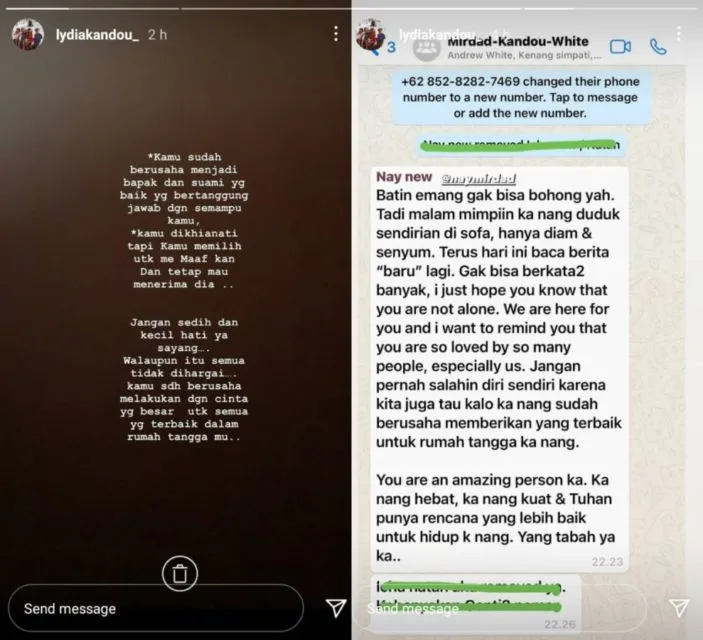 Kenang Mirdad Digugat Cerai Tyna Kanna, Lydia Kandou Ingatkan Anaknya Jangan Berkecil Hati 2