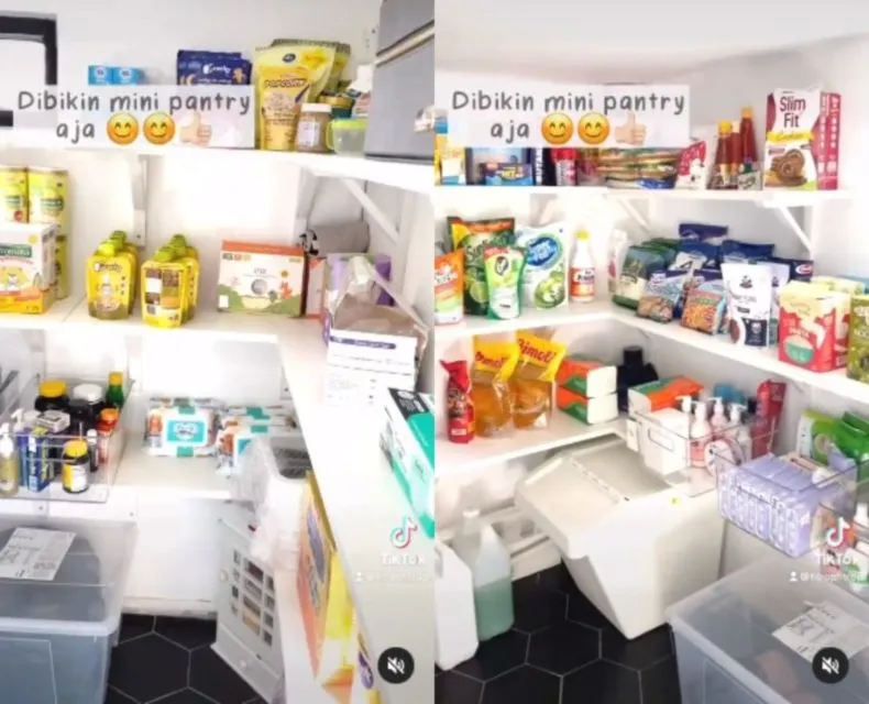 9 Potret Ruang Penyimpanan Makanan di Rumah Artis yang Curi Perhatian. Bak Minimarket Pribadi! 12