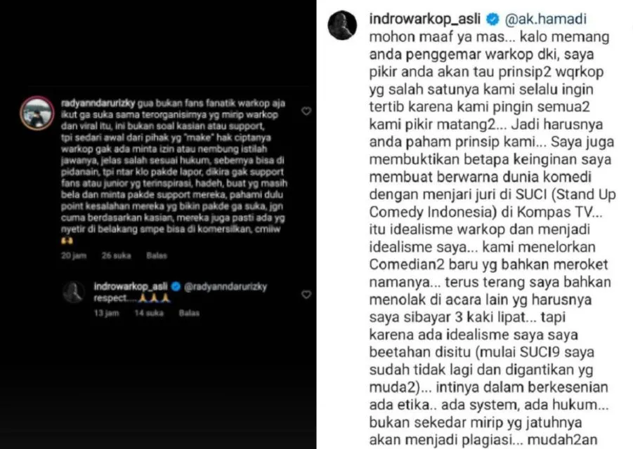 Soroti 3 Pemuda yang Bergaya ala Warkop untuk Atensi, Indro Ingatkan Itikad Baik dan Hak Cipta 4