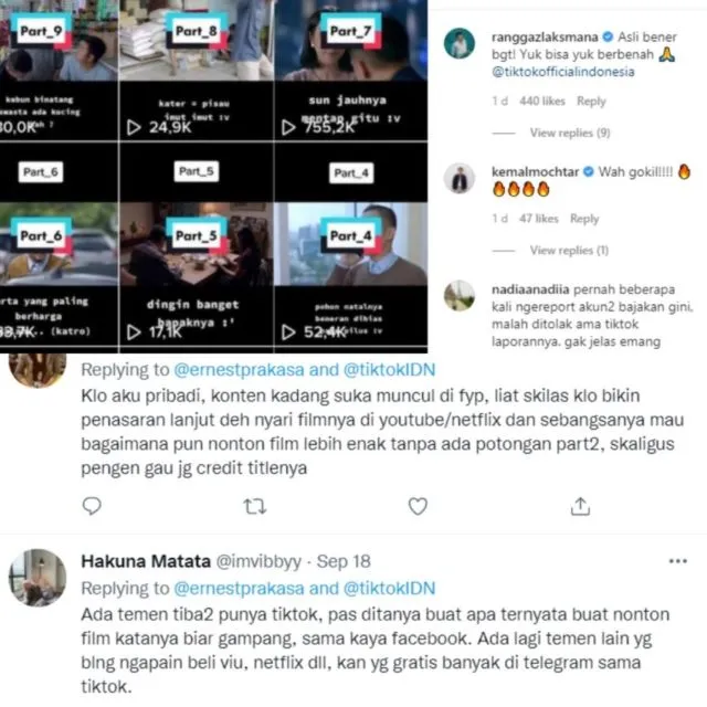 Film Bajakan Beredar di TikTok, Ernest Prakasa: Harusnya Berikan Edukasi, Bukan Difasilitasi 2
