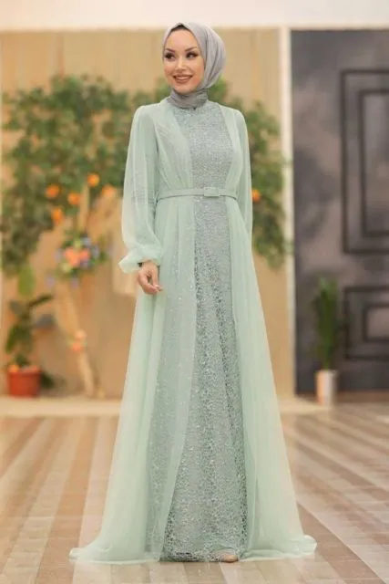 8 Model Gaun Bridesmaid Hijab yang Elegan 12