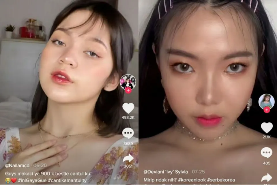 Kumpulan Tren Makeup dan Fashion yang Sempat Viral di TikTok. Pernah Coba yang Mana? 9
