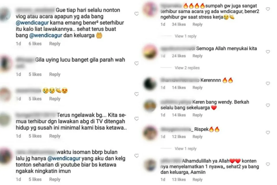 Celetukan Recehnya Jadi Penyemangat bagi Pengidap PTSD, Wendi Cagur Speechless dan Terharu 2
