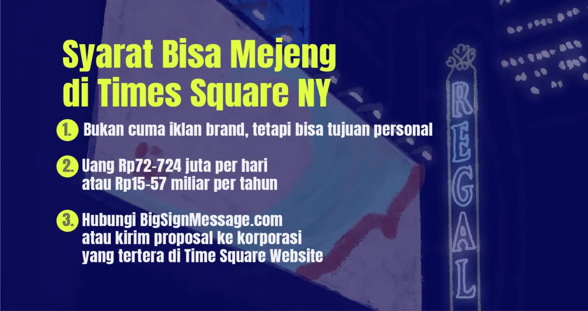 Mengulik Syarat Tampil di Times Square Billboard. Butuh Prestasi Atau Uang Sih? 10