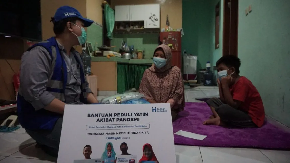 Human Initiative Berikan Beasiswa untuk Anak Yatim dan Piatu Akibat Pandemi Covid-19 di Lima Provinsi 2