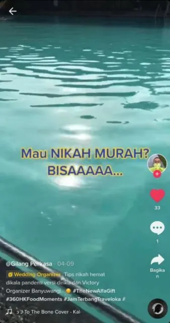 10 Ide Pernikahan dari TikTok yang Viral. Lengkap dari Undangan Sampai Gaun lo! 16