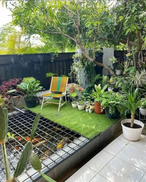 11 Inspirasi Desain Taman Belakang Rumah Minimalis 15