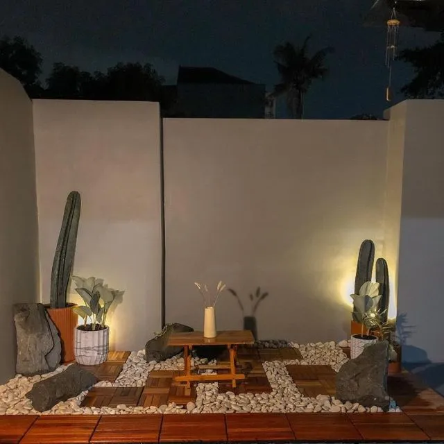 11 Inspirasi Desain Taman Belakang Rumah Minimalis 14