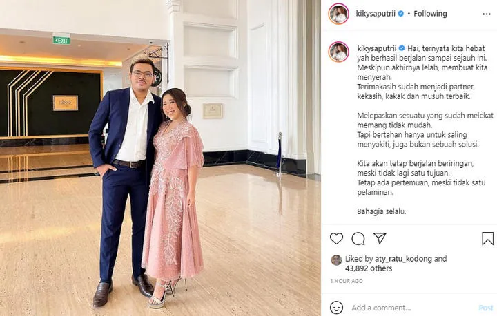 Putus Baik-Baik dan Mencoba Ikhlas, Kiky Saputri: Tetap Ada Pertemuan, Meski Tidak Satu Pelaminan 2