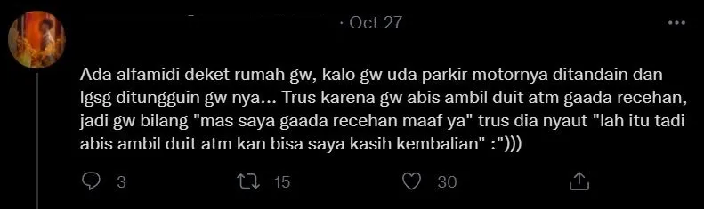 Heboh Persoalan Tukang Parkir di Minimarket, Begini Pandangan Para Warganet. Gimana Menurutmu? 15