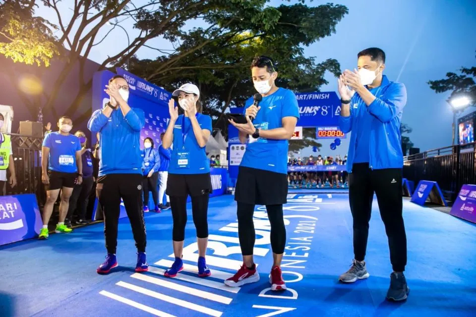 Usung Konsep Hybrid, 'Pocari Sweat Run Indonesia 2021' Sukses Digelar di Gedung Sate dan Kota Baru Parahyangan 3