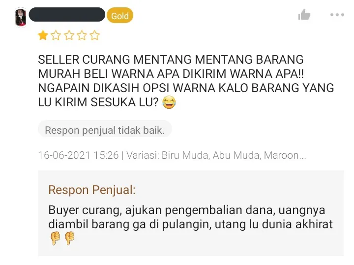Tingkah Pembeli dan Penjual Saling Balas Ulasan ini Bukti Drama Belanja Olshop Nggak Ada Abisnya! 23