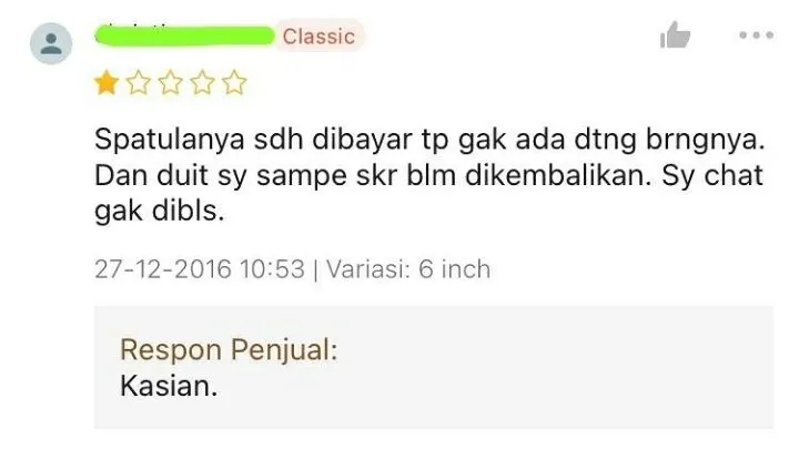 Tingkah Pembeli dan Penjual Saling Balas Ulasan ini Bukti Drama Belanja Olshop Nggak Ada Abisnya! 24