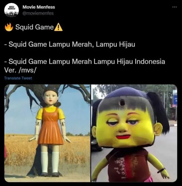 Kumpulan Meme Hasil Jemari Kreatif Waganet. Bikin Serial Squid Game Nggak Ngeri Lagi~ 9