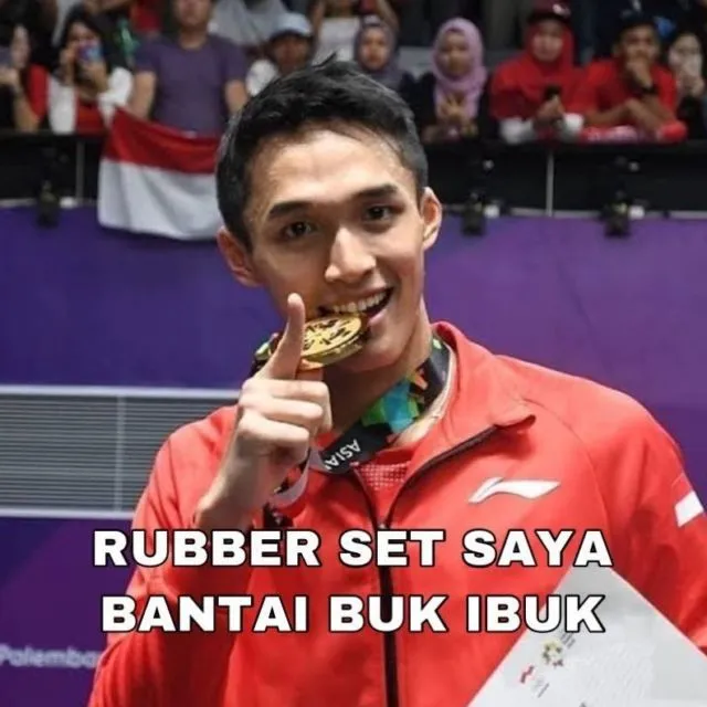 Kumpulan Meme Absurd yang Ramaikan Perayaan Kemenangan Indonesia di Piala Thomas 2021. Ada-ada Aja~ 16