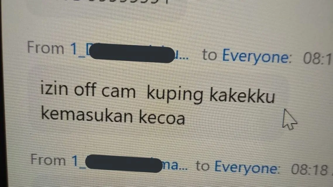 Nggak Cuma Gara-Gara Sinyal Ngadat, Drama Alasan Off Cam Saat Zoom Kini Makin Ngaco. Capek! :( 14