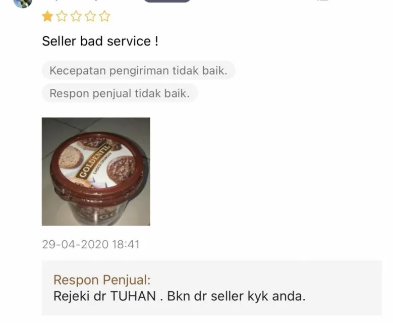 Tingkah Pembeli dan Penjual Saling Balas Ulasan ini Bukti Drama Belanja Olshop Nggak Ada Abisnya! 19
